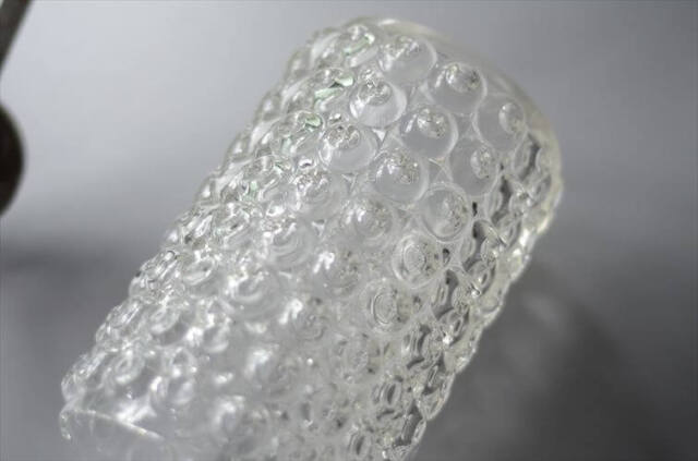 ドイツ製 1960年代頃の6灯ガラスシャンデリア ミッドセンチュリー ヴィンテージ 天井照明 ライト ランプ アンティーク