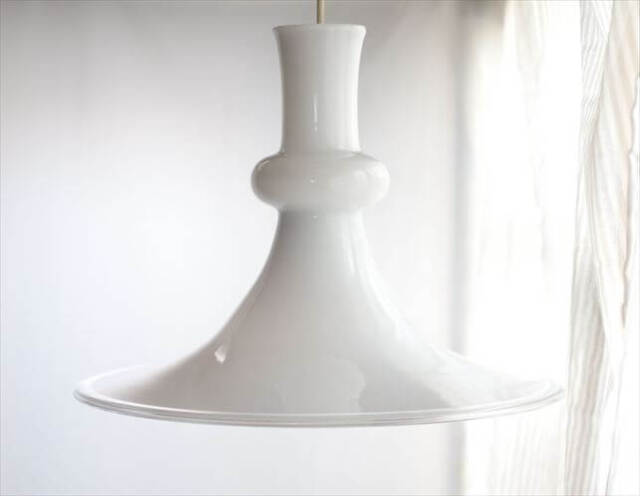 デンマーク製 Holmegaard Etude ペンダントライト ガラス 北欧 ランプ 照明 ヴィンテージ ホルムガード アンティーク