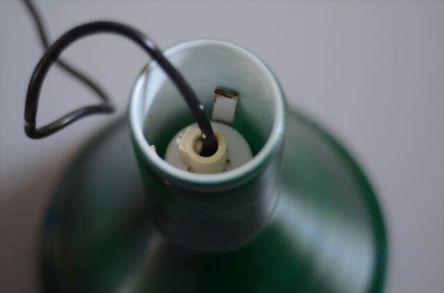 デンマーク製 Holmegaard P&T Pendel ペンダントライト グリーンガラス