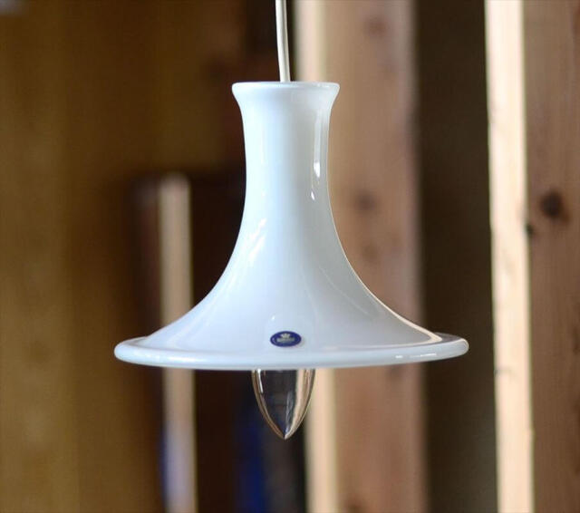 デンマーク製 Royal Copenhagen Mandarin ペンダントライト Mini Holmegaard  ガラス 北欧 ランプ 照明 ヴィンテージ アンティーク