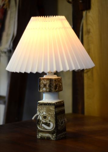 デンマーク製 Royal Copenhagen Baca デスクランプ シェード付き Nils Thorsson 北欧 照明 テーブル 卓上 ライト アンティーク