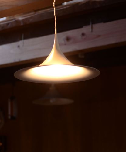 デンマーク製 Lyskaer SEMI ペンダントライト 径38cm 北欧 Claus Bonderup Torsten Thorup ヴィンテージ 照明 ランプ
