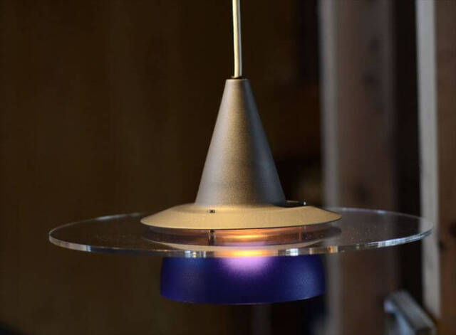 デンマーク製 DesignLight Satellite ペンダントライト 北欧 スペースエイジ ヴィンテージ 天井照明 ランプ アンティーク