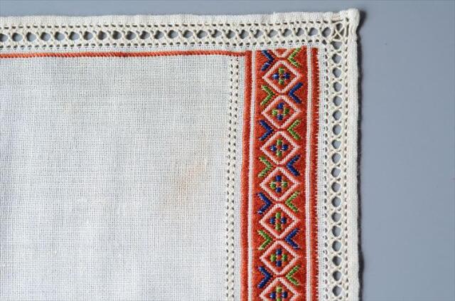 イングランドから ヴィンテージ プレイスマット 45x26cm 卓上