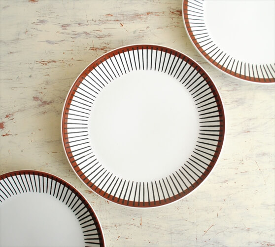 グスタフスベリ SPISA-RIBB 20.5cm プレート GUSTAVSBERG スティグリンドベリ スピサ・リブ スウェーデン 北欧食器 磁器