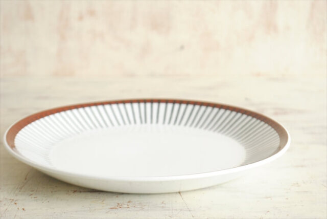 グスタフスベリ SPISA-RIBB 20.5cm プレート GUSTAVSBERG スティグリンドベリ スピサ・リブ スウェーデン 北欧食器 磁器