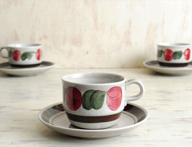 Rorstrand ロールストランド Birgitta カップ＆ソーサー ビルギッタ 北欧 食器 ヴィンテージ アンティーク_220301