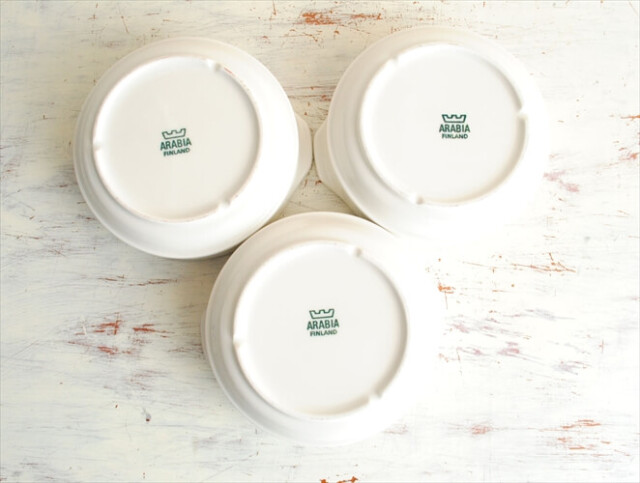 ARABIA アラビア ケスティ ハンドル付 シリアルボウル Kesti 北欧食器