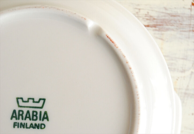 ARABIA アラビア ケスティ ハンドル付 シリアルボウル Kesti 北欧食器 フィンランド 陶器 北欧 ヴィンテージ アンティーク_220405