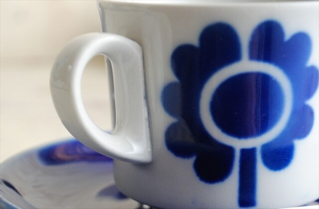 ARABIA アラビア miranda ステンシル カップ＆ソーサー ミランダ 北欧