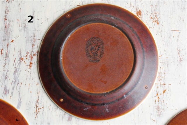 【週末値引き】グスタフスベリ 皿 GUSTAVSBERG グスタフスベリ BERSA ベルサ プレート（21cm）- 北欧雑貨