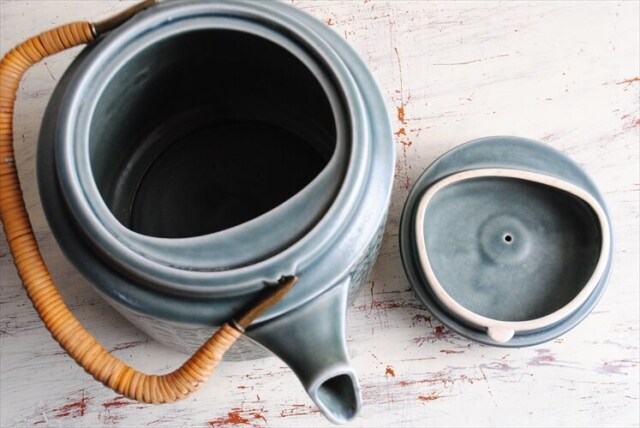 希少！ デンマーク製 クイストゴー Azur ティーポット アズール Kronjyden Quistgaard 北欧食器 ヴィンテージ アンティーク