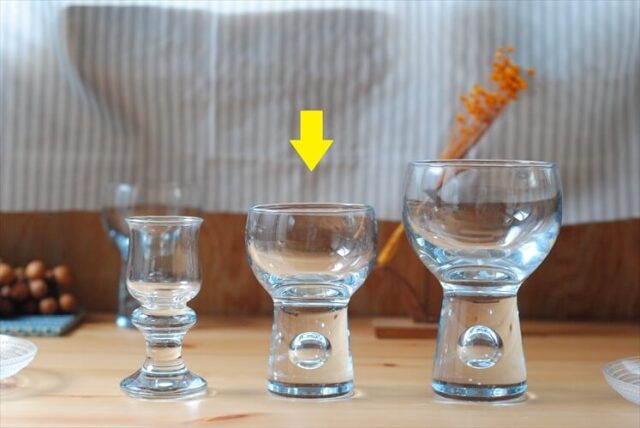 1970年代 デンマーク製 Holmegaard Balloon グラス Per Lutken Mサイズ ワイングラス ゴブレット ホルムガード 北欧 アンティーク