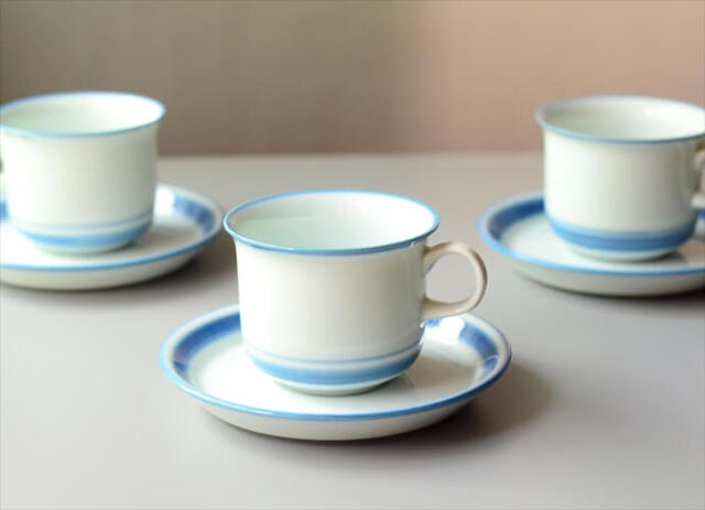 デンマーク製 Desiree Mistelten コーヒーカップ&ソーサー デシレ やどり木 北欧食器 ヴィンテージ アンティーク_240315