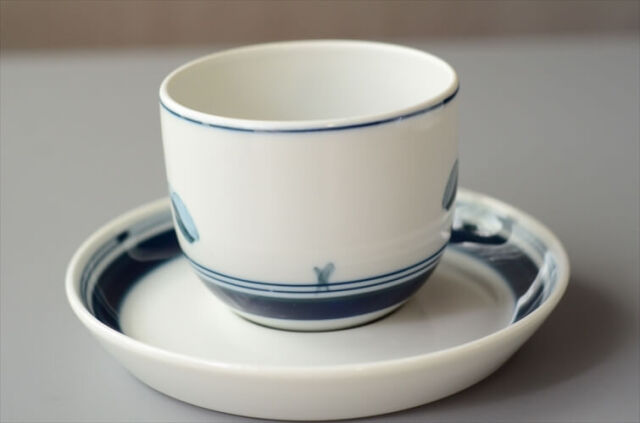 デンマーク製 B&G Cornish カップ＆ソーサー コリント PietroKrohn