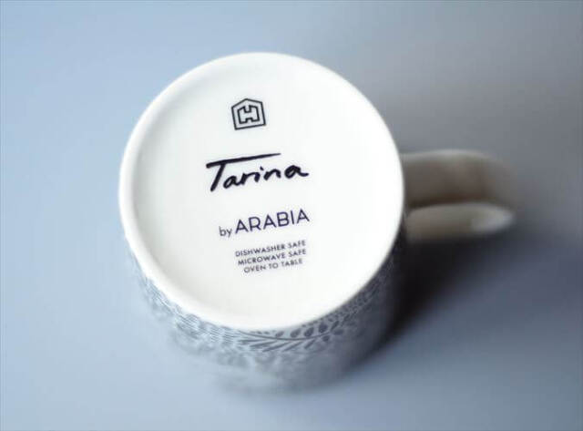 未使用品 ARABIA Tarina マグカップ Elina Warsta アラビア タリナ