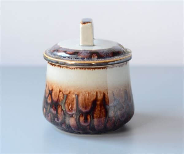 デンマーク製 クイストゴー Mexico シュガーポット メキシコ B&G Bing & Grondahl J.H.Quistgaard 北欧ヴィンテージ アンティーク_250128