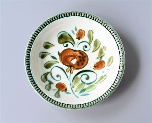 ベルギー製 BOCH ボッホ Argenteuil 20cm ディーププレート アルジャントゥイユ 深皿 磁器 陶器 アンティーク ヴィンテージ_250210