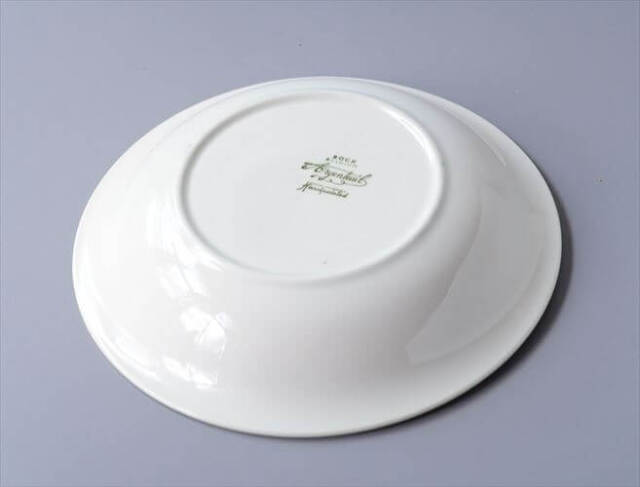 ベルギー製 BOCH ボッホ Argenteuil 20cm ディーププレート アルジャントゥイユ 深皿 磁器 陶器 アンティーク ヴィンテージ_250210