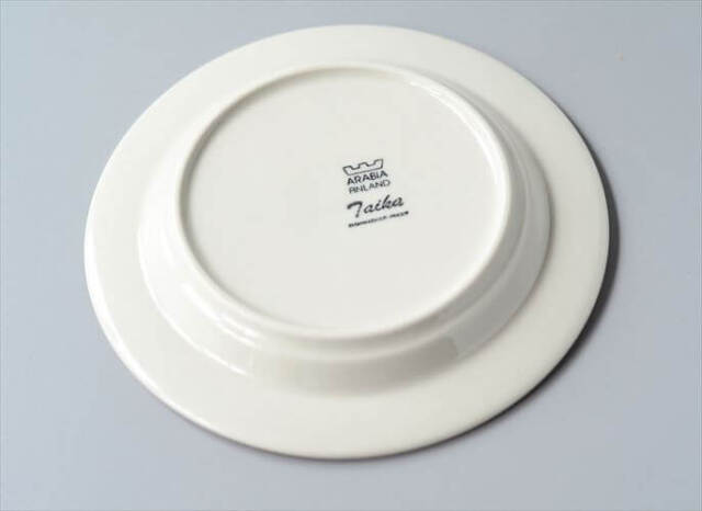 ARABIA アラビア Taika 17cm プレート お皿 タイカ 北欧食器 フィンランド 北欧 ヴィンテージ アンティーク_250213