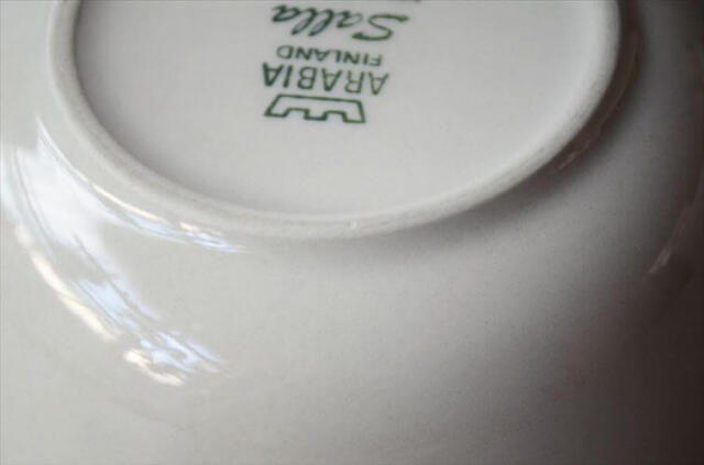 ARABIA アラビア Salla シリアルボウル 深皿 北欧食器 フィンランド ヴィンテージ アンティーク_250310