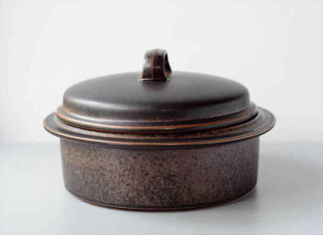 ARABIA アラビア Ruska 大きめ 蓋つきボウル キャセロール 23cm