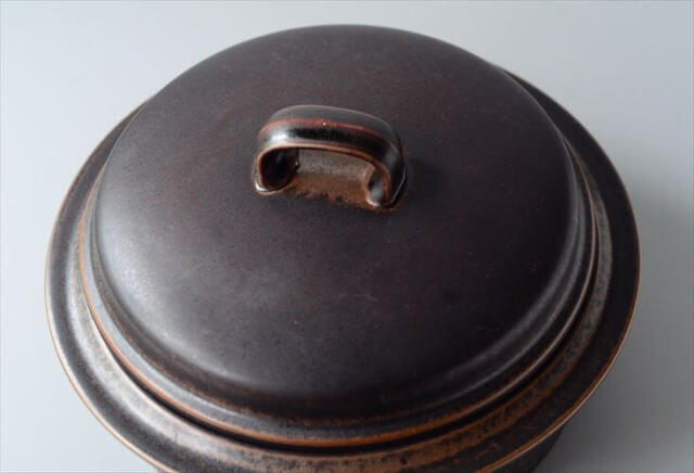 ARABIA アラビア Ruska 大きめ 蓋つきボウル キャセロール 23cm ココット型 ルスカ 北欧 食器 フィンランド 陶器 _250317