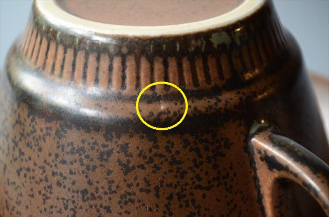 デンマーク製 KNABSTRUP Noddebo ブラウン カップ&ソーサー ナブストラップ Johannes Hansen 北欧 食器 ヴィンテージ_250402