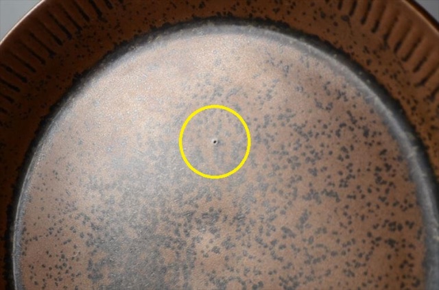 デンマーク製 KNABSTRUP Noddebo ブラウン 17.5cm プレート お皿 ナブストラップ Johannes Hansen 北欧 食器 ヴィンテージ_250402