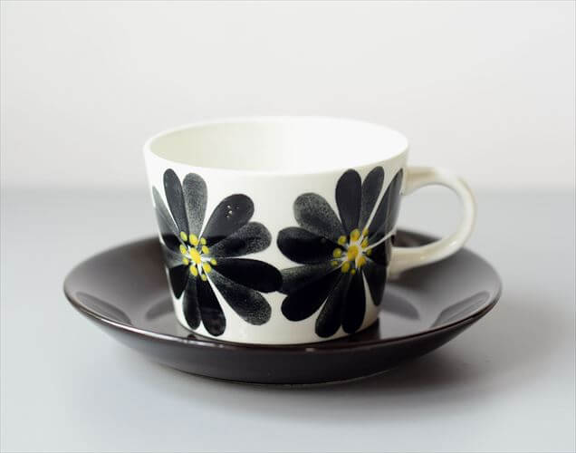 1960年代 ARABIA アラビア Lea カップ&ソーサー リー Kaj Franck 北欧