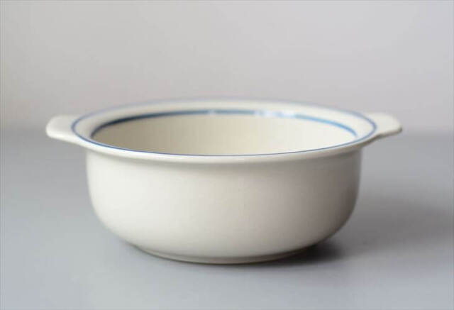 ARABIA アラビア saimaa グラタン皿 ハンドル付 ボウル サイマー 北欧食器 フィンランド 陶器 北欧 ヴィンテージ アンティーク_250502