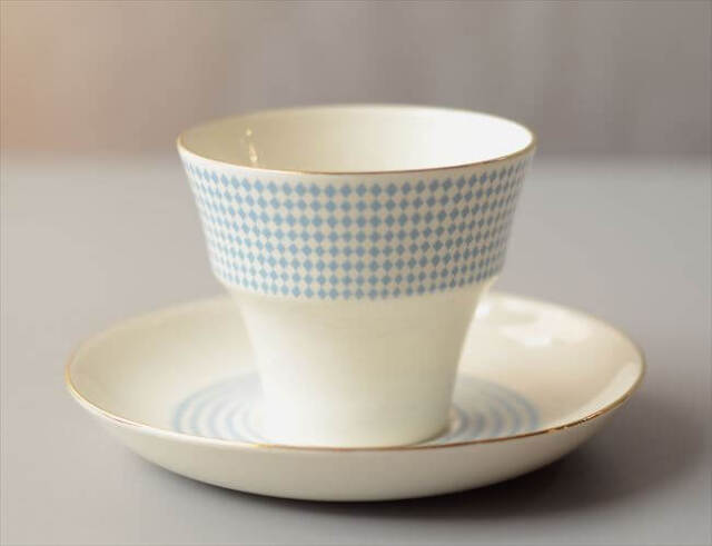 ARABIA アラビア Rio カップ&ソーサー blue リオ 北欧食器 フィンランド Raija Uosikkinen 陶器 北欧 ヴィンテージ_261006