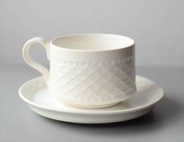 デンマーク製 クイストゴー コーディアル ホワイト コーヒーカップ&ソーサー cordial B&G J.H.Quistgaard 北欧 ヴィンテージ_250512
