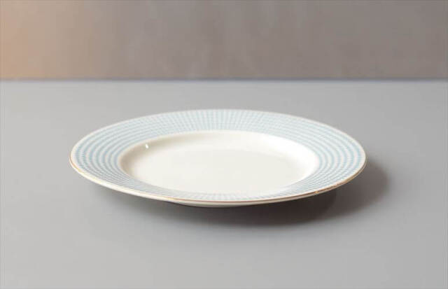 ARABIA アラビア Rio 17.5cm プレート お皿 blue リオ 北欧食器 フィンランド Raija Uosikkinen 陶器 北欧 ヴィンテージ_261006