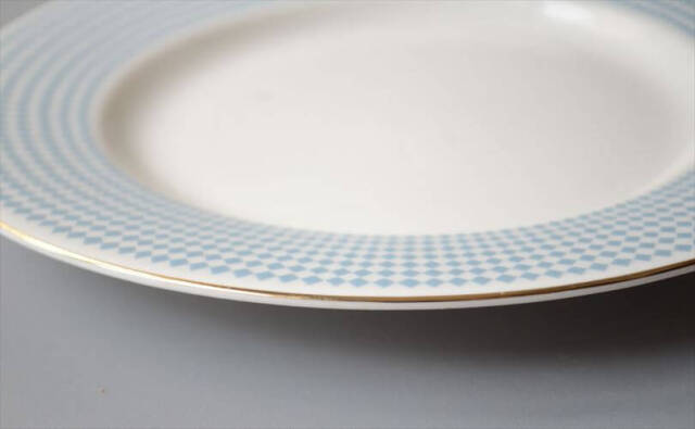 ARABIA アラビア Rio 17.5cm プレート お皿 blue リオ 北欧食器 フィンランド Raija Uosikkinen 陶器 北欧 ヴィンテージ_261006
