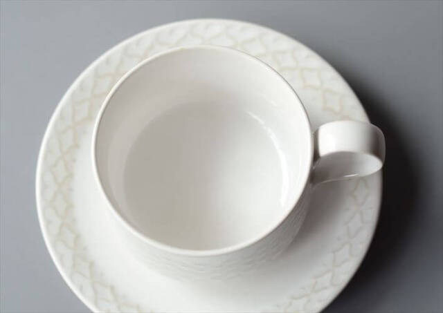 デンマーク製 クイストゴー コーディアル ホワイト コーヒーカップ&ソーサー cordial B&G J.H.Quistgaard 北欧 ヴィンテージ_250512