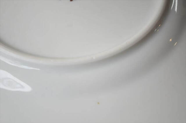 ARABIA アラビア Kasinmaalattu Lehti 17cm プレート お皿 北欧食器 フィンランド 陶器 ヴィンテージ アンティーク_261006