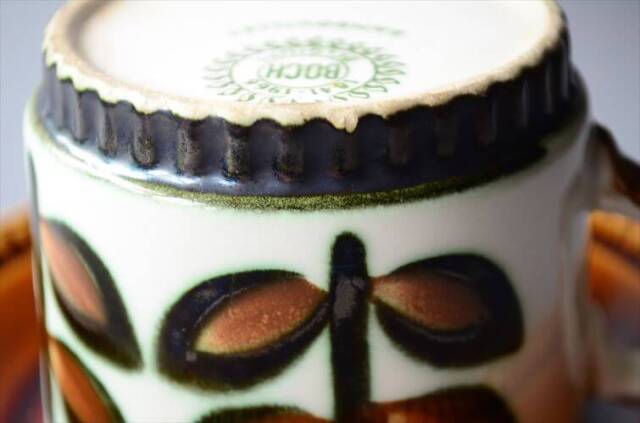 訳あり 1960年代頃 ベルギー製 BOCH ボッホ Rambouilllet カップ