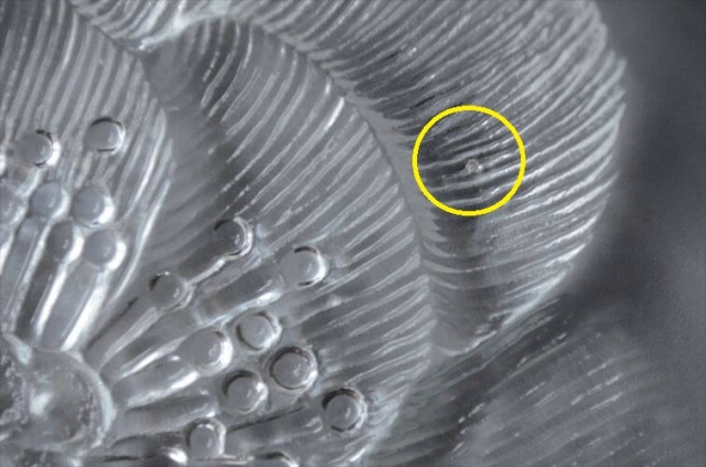 ARABIA FINLAND フィンランドクリスタル ガラスプレート フィンランド製ヴィンテージガラスプレート芍薬模様