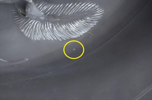 フィンランド製 Nuutajarvi ARABIA Pioni 26cm ガラスプレート ヌータヤルヴィ アラビア ピオニ Oiva Toikka ヴィンテージ_250613