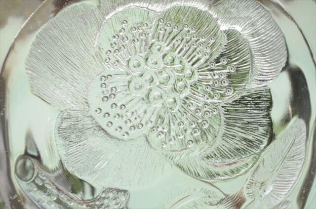 ラベル付! フィンランド製 Nuutajarvi Pioni 26cm ガラス