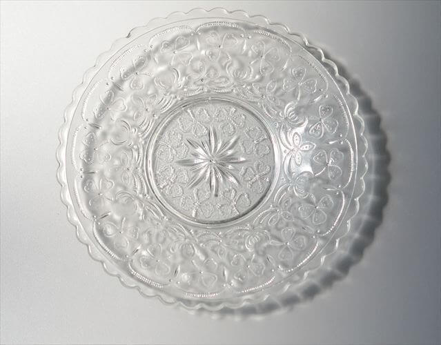 フィンランド製 Nuutajarvi Apila ガラスプレート φ16cm