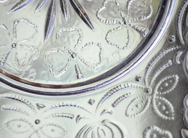 フィンランド製 Nuutajarvi Apila ガラスプレート φ16cm ヌータヤルヴィ アピラ 小皿 北欧 Oiva Toikka オイヴァトイッカ ヴィンテージ