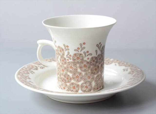 アウリンコ　北欧食器　ビンテージ　アラビア ARABIA アラビア aurinko アウリンコ プレート(26cm)ブルー