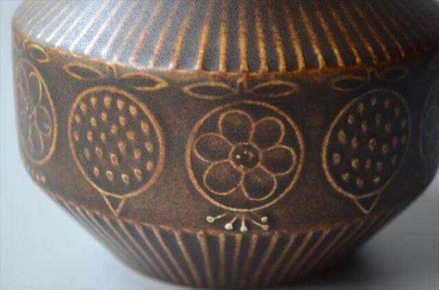 ARABIA アラビア ジャムポット シュガーポット 北欧食器 フィンランド Ulla Procope 陶器 北欧 ヴィンテージ アンティーク_250620