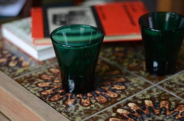 1960年代 フィンランド製 Riihimaen Lasi ガラスカップ グラス