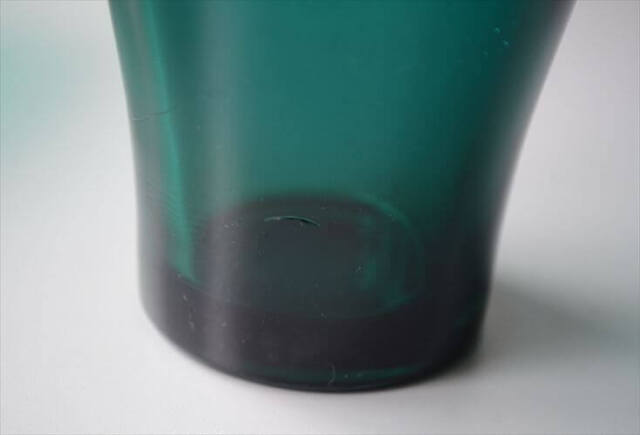 1960年代 フィンランド製 Riihimaen Lasi ガラスカップ グラス
