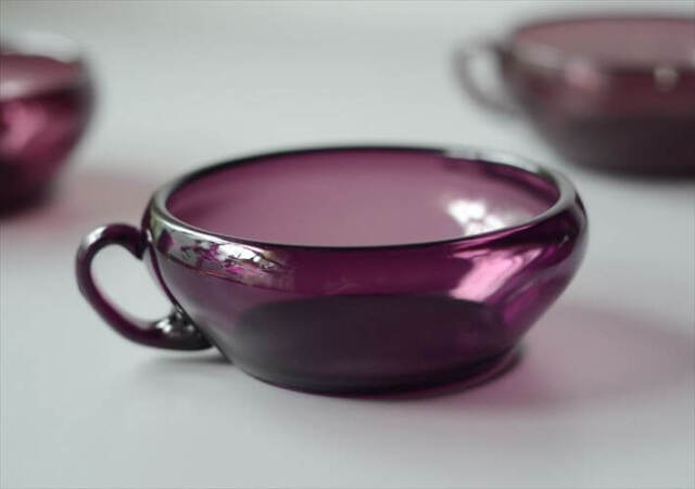 1960年代頃 フィンランド製 Kumela Finland ガラスの持ち手付