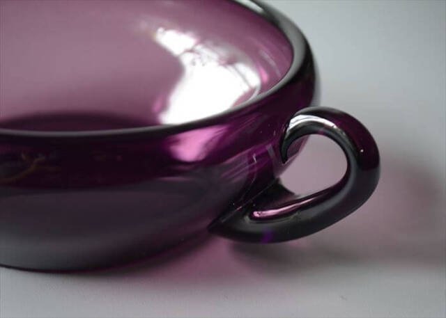 1960年代頃 フィンランド製 Kumela Finland ガラスの持ち手付