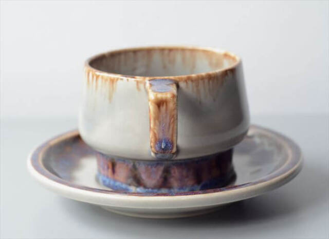 デンマーク製 クイストゴー MEXICO ティーカップ＆ソーサー メキシコ